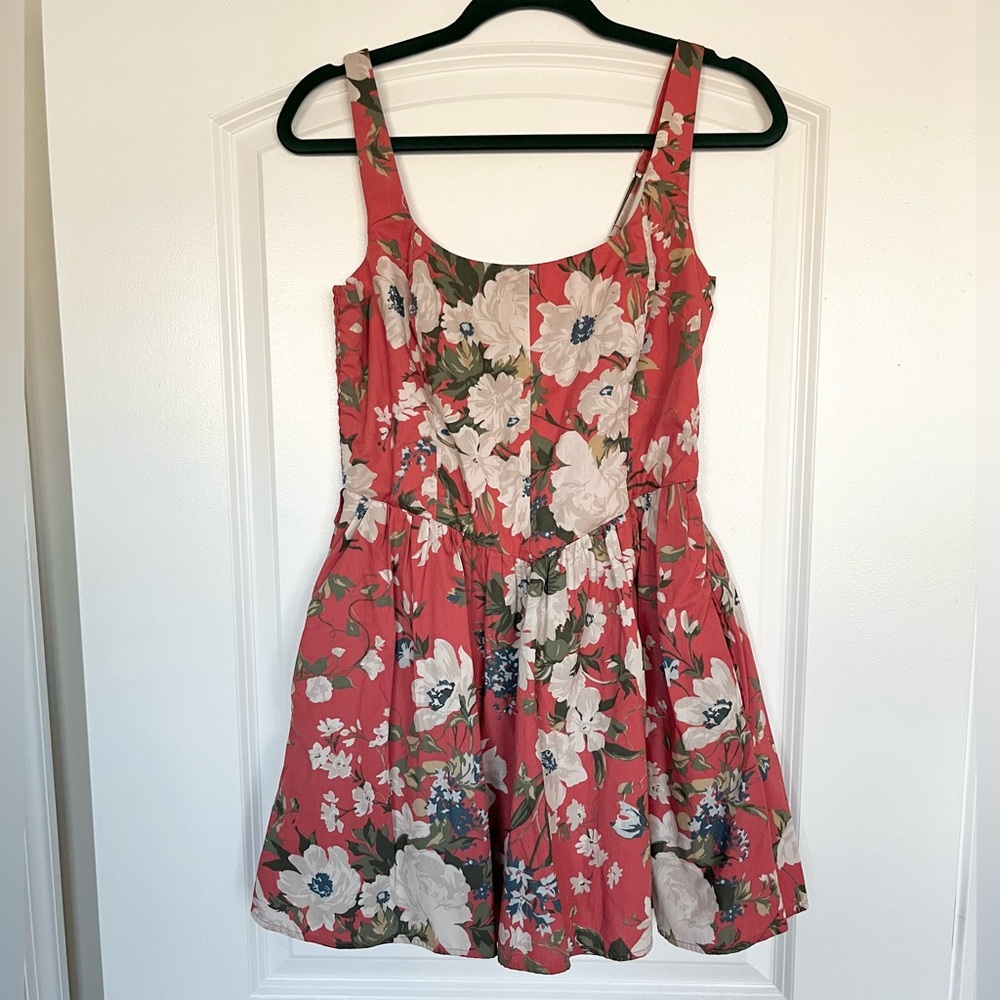 Floral Skort Romper